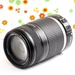 キャノン Canon EF-S 55-250mm IS☆望遠レンズ☆綺麗なボケ味 - メルカリ