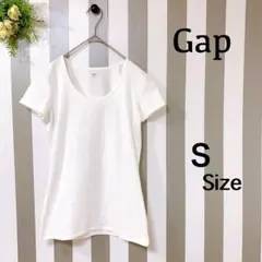 『Gap』(S)＊半袖Tシャツ＊カットソー＊トップス＊ホワイト＊