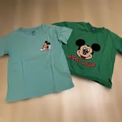 ミッキー　ユニクロ　100 110 半袖