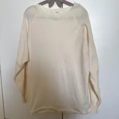 niko and ... 長袖ニット　アイボリー