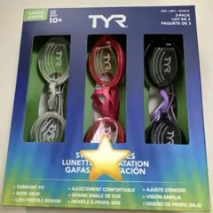 TYR 子供用ゴーグル 1個 スイミングゴーグル