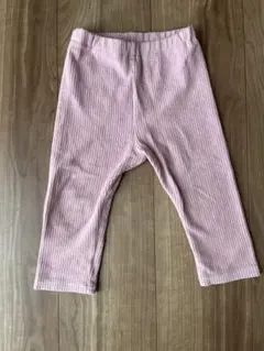 ピンク コーデュロイ　パンツ 後ろポケット付き　80㎝