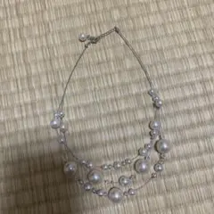 パール 風　ネックレス