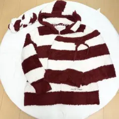 【3点セット】ジェラートピケ パジャマ ルームウェア 上下＋ヘアバンド