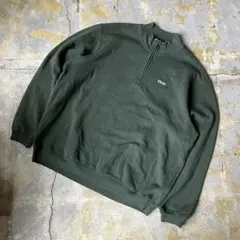 90S Eddie Bauer ハーフジップ スウェット グリーン