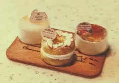 ハンドメイド ミニチュア パン スイーツ等