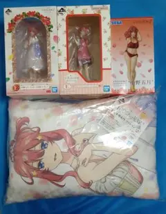 五等分の花嫁★中野 五月 ★フィギュア★クッション・一番くじ、アミューズメント