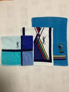 イブサンローラン　スポーツタオル　フェイスタオル　３点セット