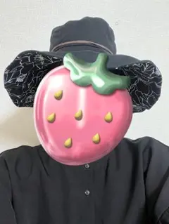 ハシュアッシュHusHusH 帽子　つば長め　花柄　つば広ハットのサムネイル