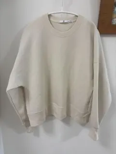 UNIQLO プラスJ +J ドライクロップドスウェットシャツ　Mのサムネイル