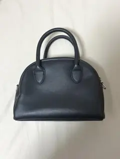 ブラックハンドバッグ 取り外し可能ストラップ付き