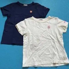 ミキハウス Tシャツ 120cm 2枚セット ホットビスケッツ