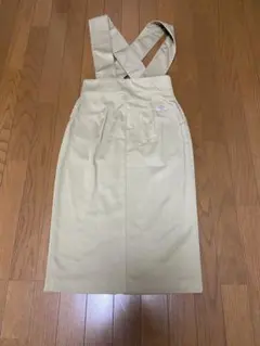 未使用品Dickies nano universeサロペットスカート ベージュ