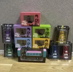嵐を旅する展覧会 座る嵐 ベアブリック ダイキャストカーバス 未開封11点セット