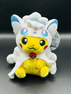 ピカチュウロコンポンチョぬいぐるみ Amazon.co.jp: ポケモンセンターオリジナル ぬいぐるみ アローラ