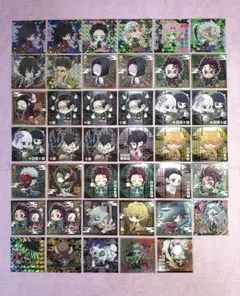 鬼滅の刃 ディフォルメシールウエハース シール 30種41枚セット