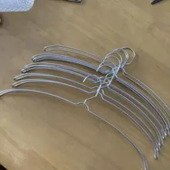 ステンレスハンガー 8本セット　厚みあり