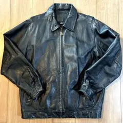 【ヴィンテージ】レザー ジャケット シングル ライダース 短丈 80s 90s 80's～90's Members Only Iconic Racing Leather Jacket in