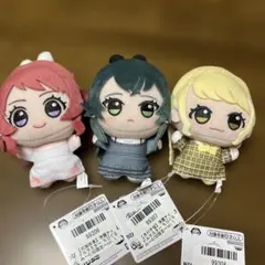 GiGO限定　学園アイドルマスター　ちびぐるみ　3種セット