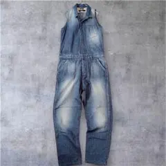 【美品】人気 ジョンブル サロペット オーバーオール S デニム