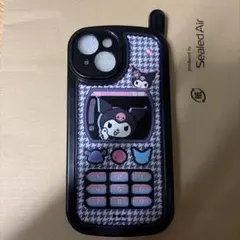 iPhone14用クロミソフトケースレトロな サンリオクロミデザイン