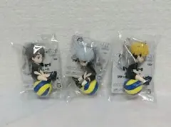 ハイキュー プチっとのりマス vol.5 フィギュアキーホルダー 3点セット
