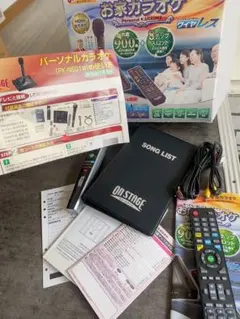 [訳あり］ON STAGE パーソナルカラオケ PK-NE01W 中古品