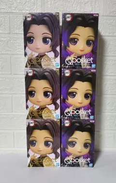 QPOSKET 胡蝶しのぶ　フィギュア　6個セット