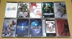 スクウェア・エニックス スクエニ系統 PSPソフト 10点セットまとめ売り