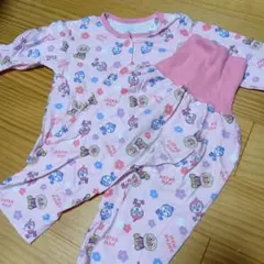 アンパンマン ベビーパジャマ ピンク 90cm