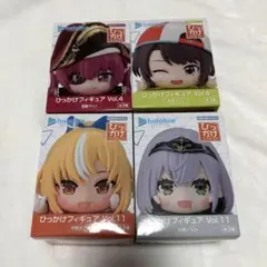 ホロライブ　ひっかけフィギュア　マリン　スバル　フレア　ノエル　4点セットのサムネイル