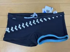 【新品】arena 競泳水着 ブラック/ブルー 北島康介モデル M