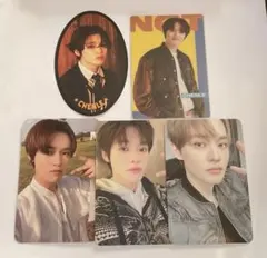 NCT DREAM チョンロ トレカ スティッカー　5点セット　匿名発送