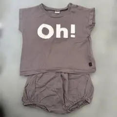 Oh!'プリントTシャツセット 80