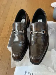 U.Prenoma ブラウン ローファー