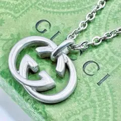 極美品✨ グッチ ネックレス アラベスク インターロッキング GG Ag 925