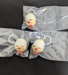 でこぼこフレンズ　めじるしアクセサリー　たまご王子３セット