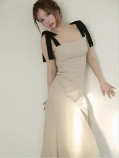 andmary Paula lacey long dress - メルカリ