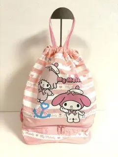 マイメロディ　プールバッグ　リュック　サンリオ　2009　平成レトロ