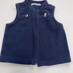 【familiar★特価!!】 ベビーベスト ネイビー