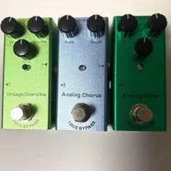 歪みエフェクター3個セット エレキギター エフェクター 歪み 3個セット - メルカリ