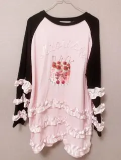 Ank Rouge ケーキフリフリロンTE ピンク クロ