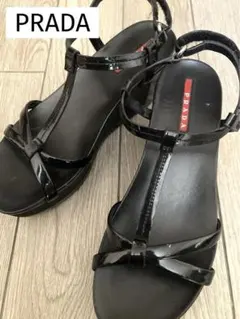 PRADA プラダ　厚底サンダル　ストラップ