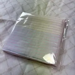 ハーバーHABAのガーゼハンカチ（ボーダー）、新品