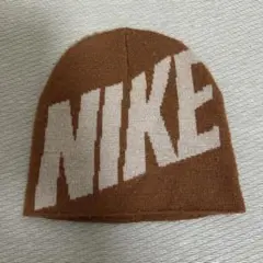 NIKE ブラウン ニット帽