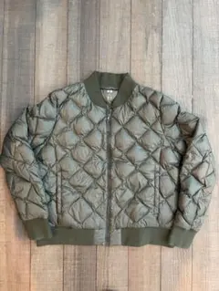 UNIQLO オリーブグリーン キルティングジャケット L