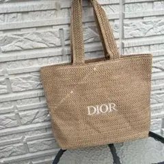 ディオール　ノベルティ　ストロー　トートバッグ