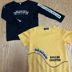 男児Tシャツ長袖半袖セット（100と110）