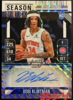 NBAカード 24-25 Mosaic Bobi Klintman RC /25