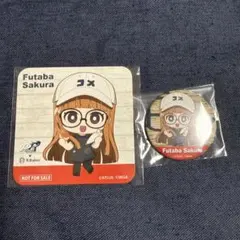 ペルソナ5 ザ・ロイヤル 佐倉双葉 アクリルキーホルダー 缶バッジ